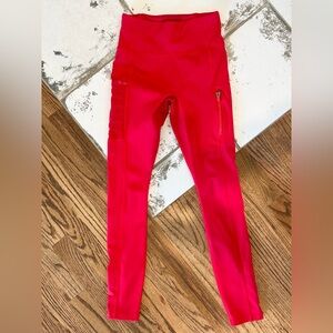 Fabletics motion 365 Vibrant Red Leggings size small